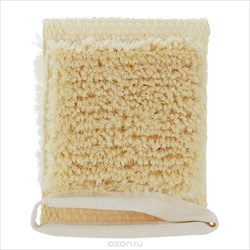 мочалка риффи 140 щетка двухсторонняя массажная на манжете  фото