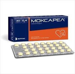 моксарел таб ппо 0,4мг n30 фото