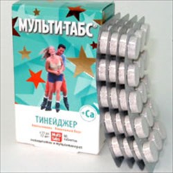 мульти-табс тинейджер т/т n60 кола/лим фото