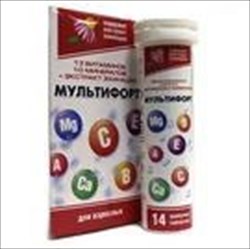 мультифорт для взрослых n14 табл шипучие фото