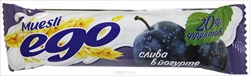 мюсли батончик эго слива в йогурте 25 г фото