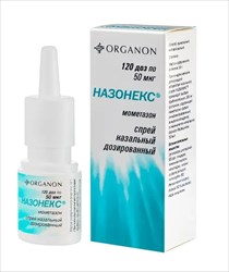 назонекс спрей назальный 50 мкг/доза 120 доз фото
