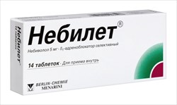 небилет 5 мг n14 табл фото