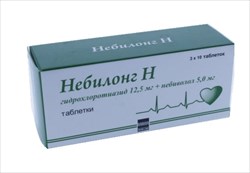 небилонг н таб 12,5мг плюс 5мг n30 фото