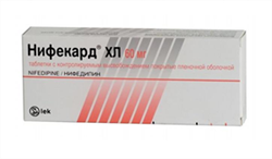 нифекард хл 60 мг n60 табл фото