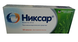 никсар таб 0,02мг n10 фото