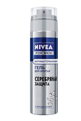 нивея мен гель для бритья серебряная защита 250 мл фото