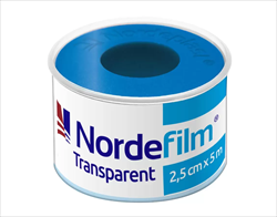 нордефильм транспарент пластырь фикс полимер 2,5смx5м фото