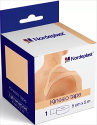 нордепласт кинезио тейп бежевый 5смx5м фото