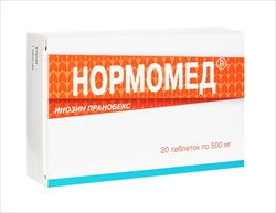 нормомед таб 500мг n20 фото