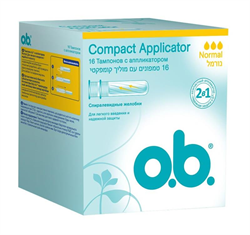 o b compact тампоны с апплик n16 нормал фото