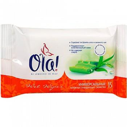 ола влажные салфетки универсальные n15 фото