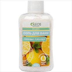 олеос соль для ванн морская 400г любимые пяточки фото