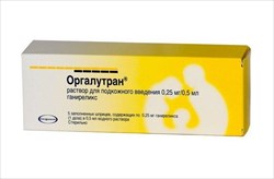 оргалутран раствор для подкожного введения 0,25 мг/0,5 мл n5 шприцев фото