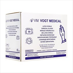 перчатки хирург sfm р 7 n50 стерил латекс пар фото
