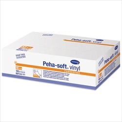перчатки peha-soft р m n100 н/стер винил фото
