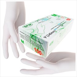 перчатки смотр sfm р m n100 н/стер нитрил н/опуд фото