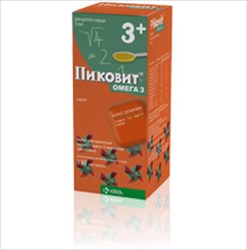 пиковит сироп омега-3 130 мл фото