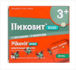 пиковит юник n54 табл жеват  фото