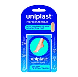 пластырь унипласт гидроколлоид 60ммx20мм n6 от влажн мозол фото