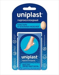 пластырь унипласт гидроколлоид 69ммx44мм n5 от влажн мозол фото