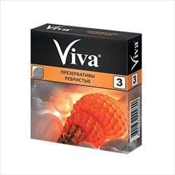 презервативы вива ребристые n3 фото