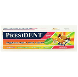 президент бэби з/паста 30мл 0-3 лет карамель 25 rda фото