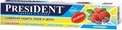 президент кидс з/паста 50мл 3-6 лет клубника 50 rda фото