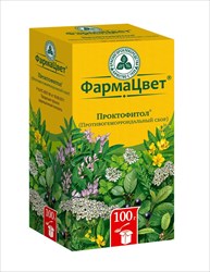 противогеморроидальный сбор проктофитол 100 г фото