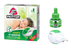 раптор фумигатор плюс жидкость 30 ночей фото