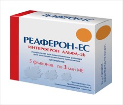 реаферон-ес лиофилизат для инъекций и местного применения 3 млн ме n5 амп фото