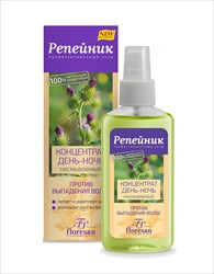 флоресан репейник конц для волос 100мл п/выпад волос день-ночь фото