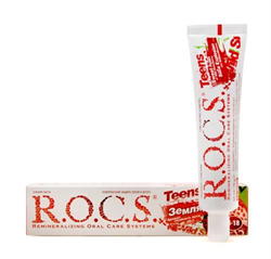 рокс зубная паста тинс от 8 до 18 лет земляника 74 г фото