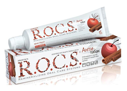 рокс зубная паста антитабак 74 г фото
