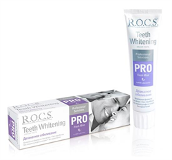 рокс про зубная паста деликатное отбеливание свежая мята 135 г фото