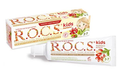 рокс зубная паста кидс от 3 до 7 лет барбарис 45 г без фтора фото
