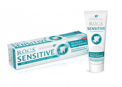 рокс паста зубная восстановление и отбеливание для чувствительных зубов туба 94г фото