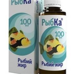 рыбий жир детский 100мл "волшебная рыбка" фото