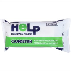 салфетки стер хелп 45смx29см n5 2-х слойн фото