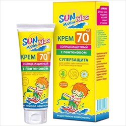 сан марина кидс крем для тела 50мл spf 70 для чувст кожи фото