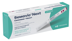 семавик некст р-р для п/к введ 0,25мг/доз шпр-ручка 3мл n1 плюс иглы n4шт фото