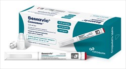 семавик р-р для п/к введ 0,25/0,5/1мг/доз шпр-ручка 3мл n1 плюс иглы n4шт фото