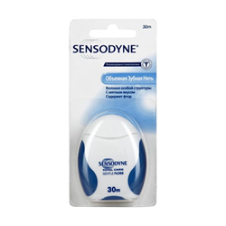 сенсодин зубная нить объёмная мягкая 30 м фото