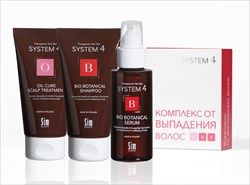 система 4 комплекс от выпад волос мини 75мл плюс 50мл плюс 75мл фото