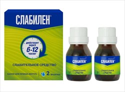 слабилен капли 15мл n2 флакона фото