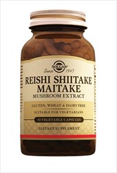 солгар экстракт грибов рейши, шиитаке, мейтаке n50 капс фото