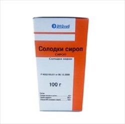 солодка корень сироп 100мл фото