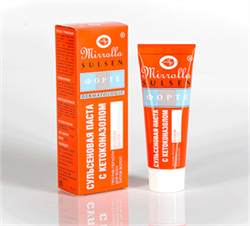 сульсен паста форте 2% с кетоконазолом 75 мл фото