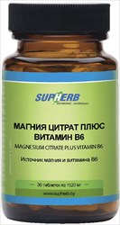 супхерб магния цитрат плюс вит в6 таб n30 фото