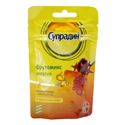 супрадин фрутомикс конфеты жевательные n25 фото